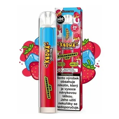 Kurwa Collection jednorázová ecigareta - 20mg - Strawberry Ice