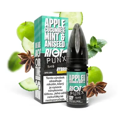 Riot Labs E-liquid Riot Hybrid Salt Apple Cucumber Mint & Aniseed (Jablko s okurkou, mátou a aný