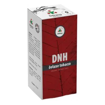 e-liquid Dekang DNH-DELUXE TOBACCO, 10ml Obsah nikotinu: 0 mg