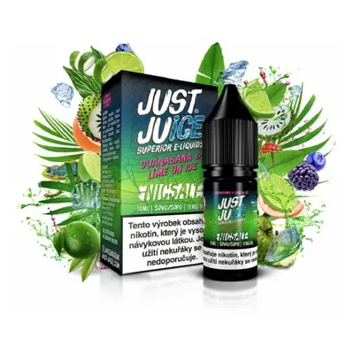 E-liquid Just Juice Salt Guanabana & Lime On Ice (Ledová limetka s graviolou) 10ml Obsah nikotin