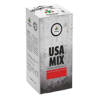 e-liquid Dekang USA MIX, 10ml Obsah nikotinu: 0 mg