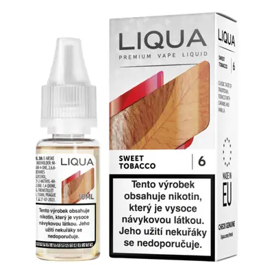 RITCHY-LIQUA e-liquid LIQUA Mix Sweet Tobacco (Tabák s karamelem a vanilkou) 10ml Obsah nikotinu