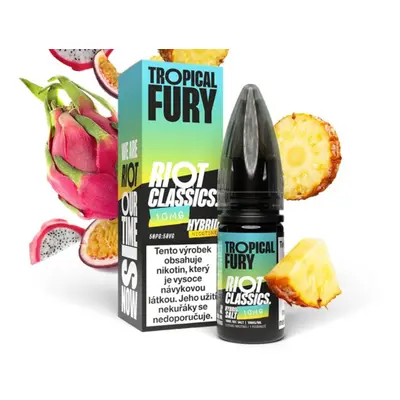 Riot Hybrid Salt Tropical Fury (Ananas a exotické ovoce) 10ml Obsah nikotinu: 10 mg