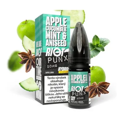 Riot Labs E-liquid Riot Hybrid Salt Apple Cucumber Mint & Aniseed (Jablko s okurkou, mátou a aný