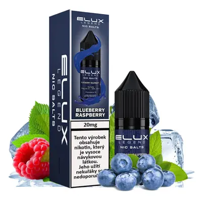 e-liquid Elux Legend Salts - Blueberry Raspberry (Borůvka a malina s mentolem) 20mg 10ml