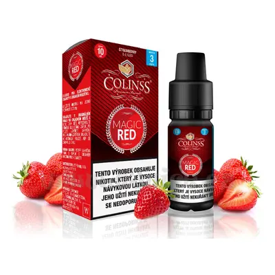 E-liquid Colinss Magic Red (Jahodová směs) 10ml Nikotin: 3 mg