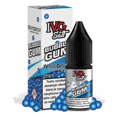 I VG e-liquid IVG Salt Bubblegum 10ml Obsah nikotinu: 10 mg