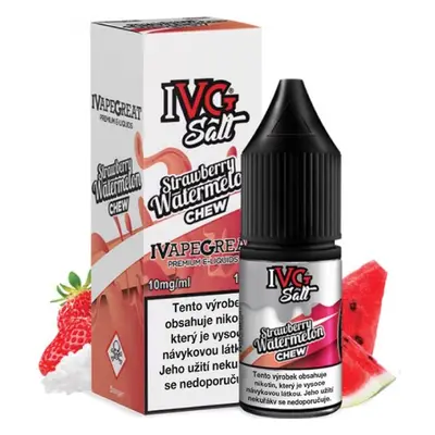 I VG e-liquid IVG Salt Strawberry Watermelon Chew 10ml Obsah nikotinu: 20 mg