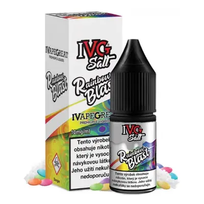 I VG e-liquid IVG Salt Rainbow Blast 10ml Obsah nikotinu: 10 mg