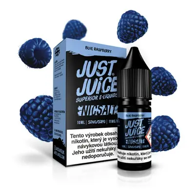 E-liquid Just Juice Salt Blue Raspberry (Modrá malina) 10ml Obsah nikotinu: 11mg