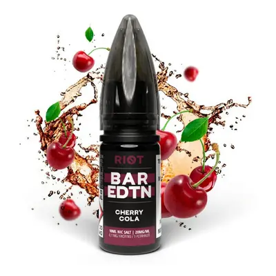 Riot Labs E-liquid Riot BAR EDTN Salt 10ml: Cherry Cola (Třešňová cola) Nikotin: 20 mg/ml