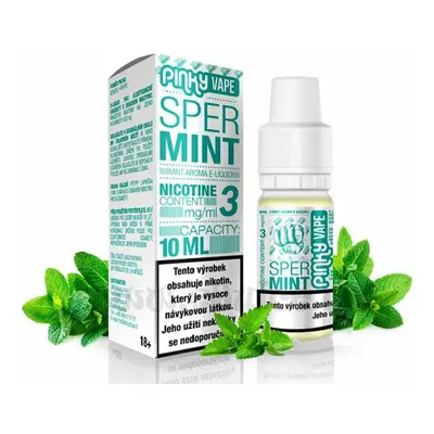 E-liquid Pinky Vape Spermint (Mentol) 10ml Nikotin: 3 mg