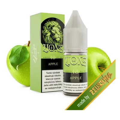 e-liquid Lions Juice - Apple (Jablko) 10ml Obsah nikotinu: 12 mg