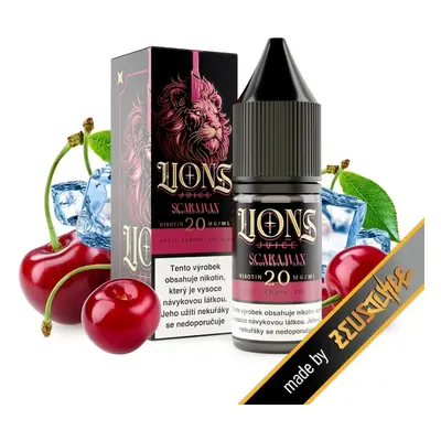 e-liquid Lions Juice Salt - Scaramax (Chladivá třešeň) 10ml Obsah nikotinu: 20 mg