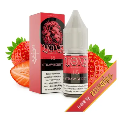 e-liquid Lions Juice - Strawberry (Jahoda) 10ml Obsah nikotinu: 12 mg