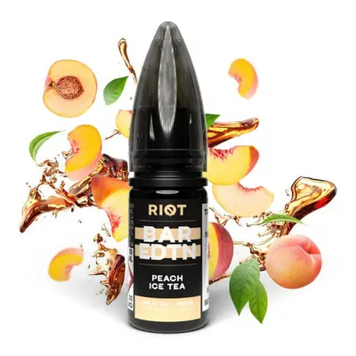 Riot Labs E-liquid Riot BAR EDTN Salt 10ml: Peach Ice Tea (Ledový broskvový čaj) Nikotin: 20 mg/