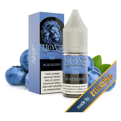 e-liquid Lions Juice - Blueberry (Borůvka) 10ml Obsah nikotinu: 18 mg