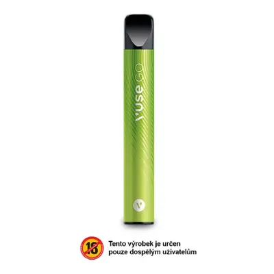 British American Tobacco Vuse GO 700 jednorázová e-cigareta Apple Sour