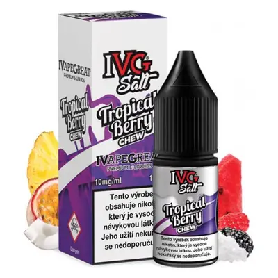 I VG e-liquid IVG Salt Tropical Berry 10ml Obsah nikotinu: 20 mg