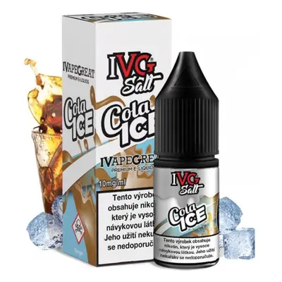 I VG e-liquid IVG Salt Cola Ice 10ml Obsah nikotinu: 20 mg