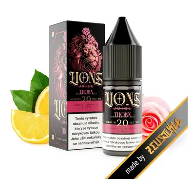 e-liquid Lions Juice Salt - Thorn (Citrusová limonáda) 10ml Obsah nikotinu: 10 mg