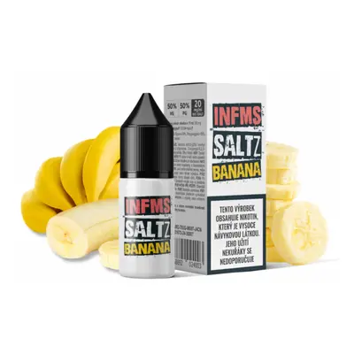 e-liquid Infamous Saltz Banana (Banán) 20mg 10ml