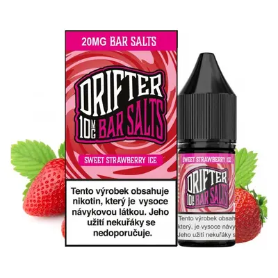 Juice Sauz Drifter Bar Salts - Sweet Strawberry Ice (Chladivá jahoda) 10ml Obsah nikotinu: 20 mg