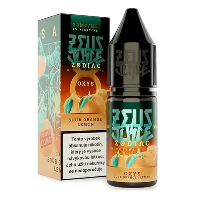 Zeus Juice Zodiac Salt - Oxys (Pomeranč, citron) 10ml 20mg