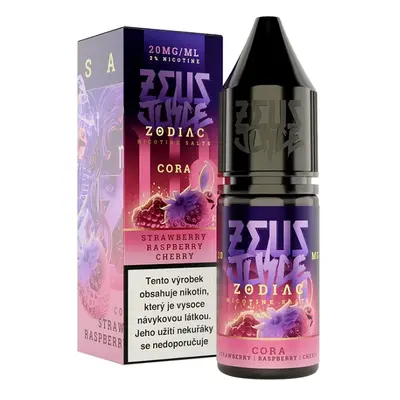 Zeus Juice Zodiac Salt - Cora (Jahoda, malina, třešeň) 10ml 20mg