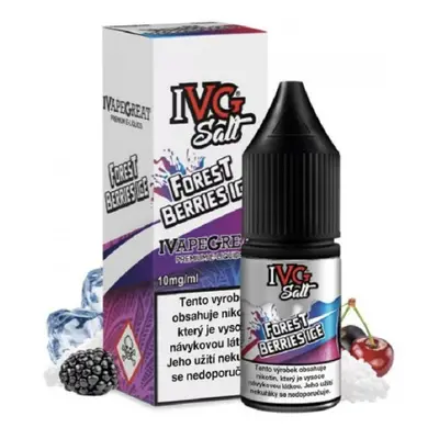 I VG e-liquid IVG Salt Forest Berries Ice 10ml Obsah nikotinu: 20 mg