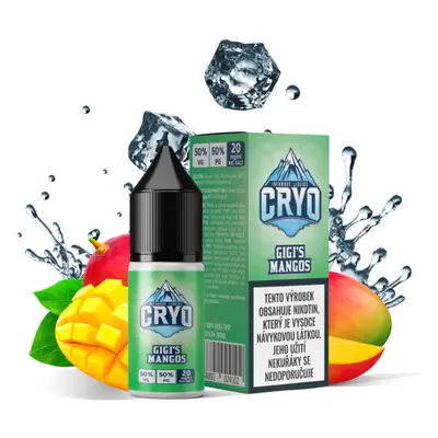 e-liquid Infamous Cryo Gigi's Mangos (Ledové mango a kiwano) 20mg 10ml