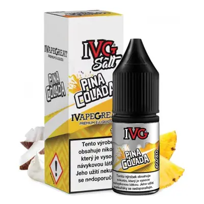 I VG e-liquid IVG Salt Pina Colada 10 ml Obsah nikotinu: 10 mg