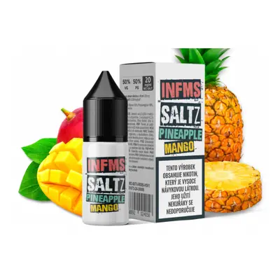 e-liquid Infamous Saltz Pineapple Mango (Ananas a mango) 20mg 10ml