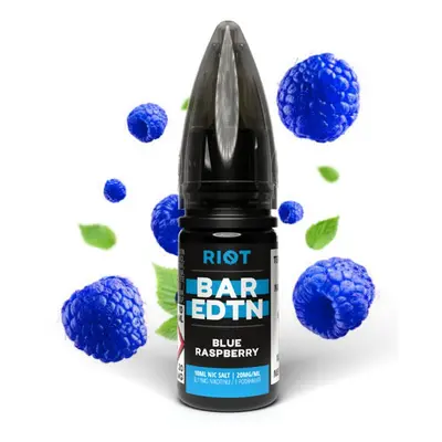 Riot Labs E-liquid Riot BAR EDTN Salt 10ml: Blue Raspberry (Modrá malina) Nikotin: 20 mg/ml