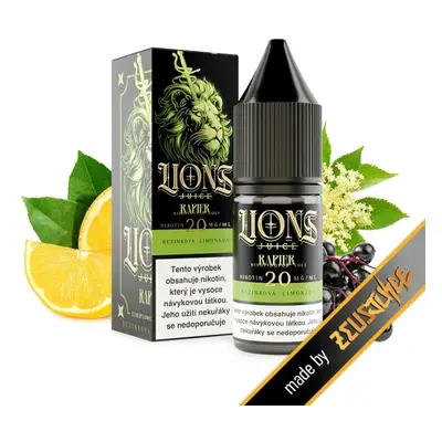 e-liquid Lions Juice Salt - Rapier (Bezinková limonáda) 10ml Obsah nikotinu: 10 mg