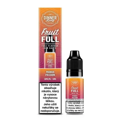 e-liquid Dinner Lady Bar Salts Fruit - FULL Mango Passion (Mango, marakuja) 10ml 20mg