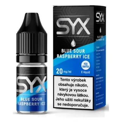 e-liquid SYX NS Blue Sour Raspberry Ice 10ml Obsah nikotinu: 20 mg