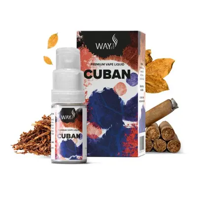 E-liquid Way To Vape Cuban 10ml Obsah nikotinu: 0mg