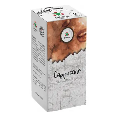 e-liquid Dekang Cappuccino (Kapučíno), 10ml Obsah nikotinu: 0 mg