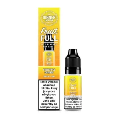 e-liquid Dinner Lady Bar Salts Fruit - FULL Pineapple Orange (Ananas, pomeranč) 10ml 20mg