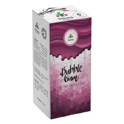 e-liquid Dekang Menthol Bubble Gum (Mentolová žvýkačka) 10ml Obsah nikotinu: 0 mg