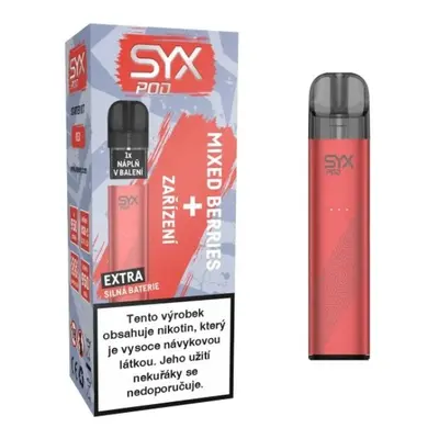 SYX POD Starter Kit 16,5mg Barva: Červená