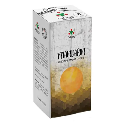 e-liquid Dekang Mandarin (Mandarinka) 10ml Obsah nikotinu: 0 mg