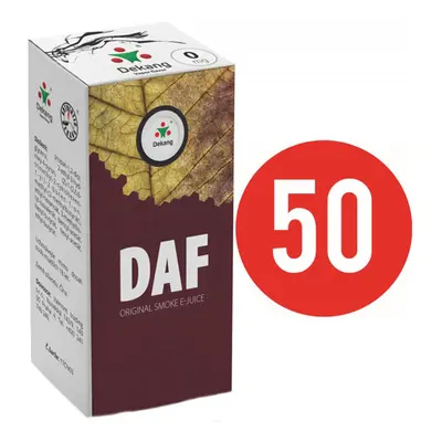 E-liquid Dekang Fifty DAF, 10ml Obsah nikotinu: 0 mg