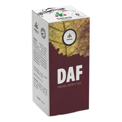 e-liquid Dekang DAF, 10ml Obsah nikotinu: 0 mg