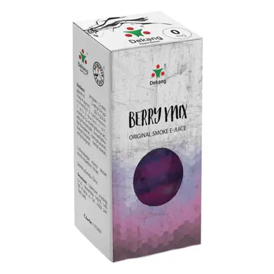 e-liquid Dekang Berry Mix (Lesní Plody), 10ml Obsah nikotinu: 0 mg