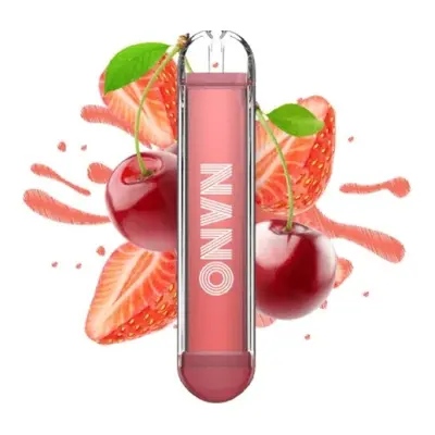 Lio Nano II jednorázová e-cigareta - Cherry Strawberry (Třešeň a jahoda) 16mg