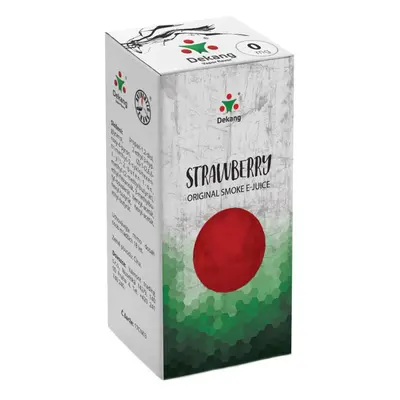 e-liquid Dekang Strawberry (Jahoda), 10ml Obsah nikotinu: 0 mg