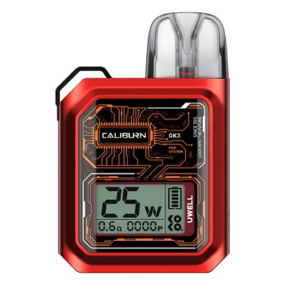 Uwell Caliburn GK3 Pod Kit Barva: Červená