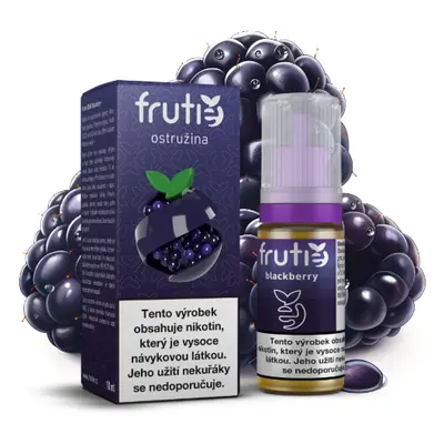 Frutie - Blackberry (Ostružina) 10ml Obsah nikotinu: 18 mg